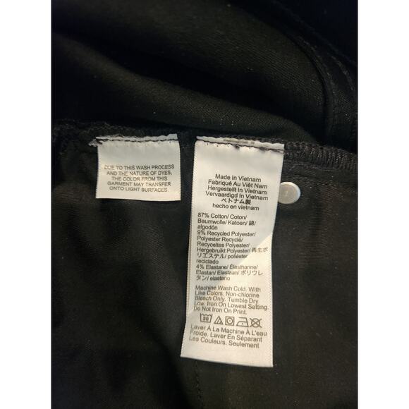 NWT J. Crew Tall Slim Jean Black 27T - Picture 7 of 7